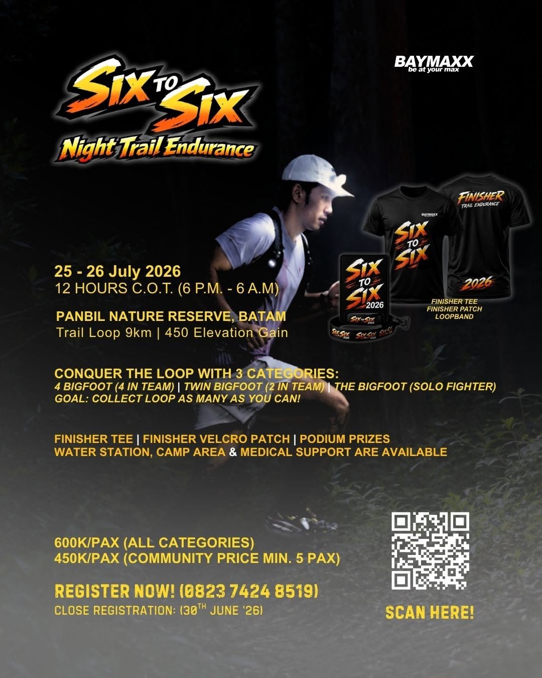 Six to Six Night Trail Endurance
