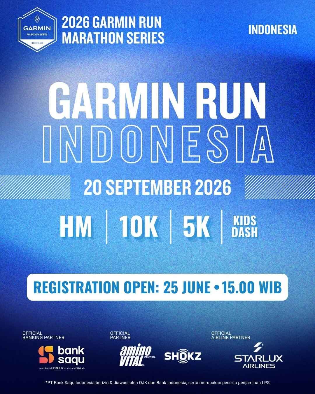 Garmin Run Asia Series Indonesia 2026